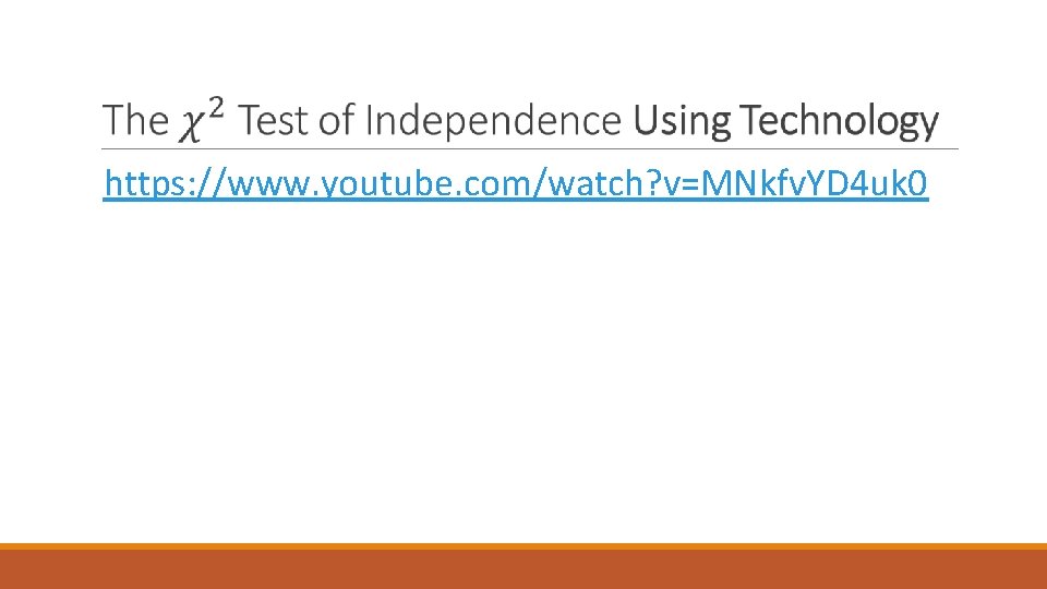 https: //www. youtube. com/watch? v=MNkfv. YD 4 uk 0 