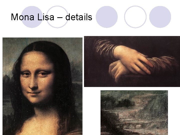 Mona Lisa – details 