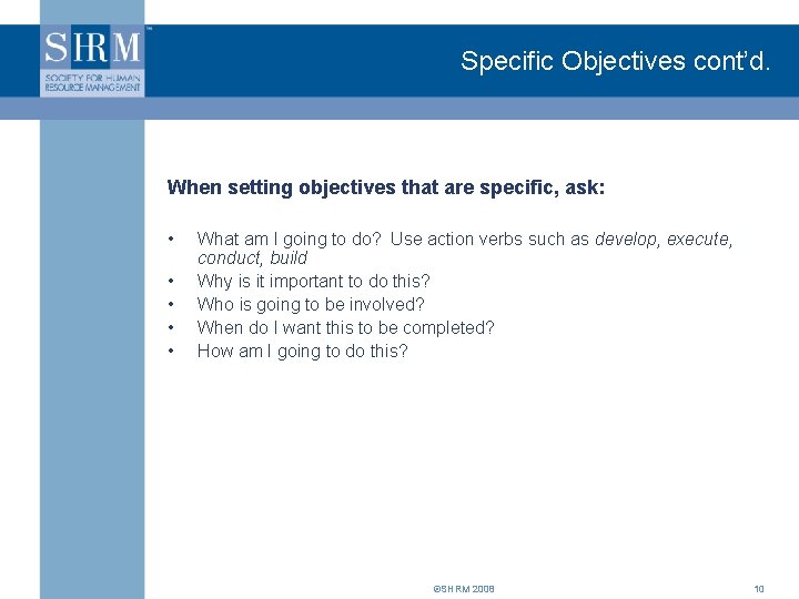 Setting Goals Objectives Training Introduction Of all the