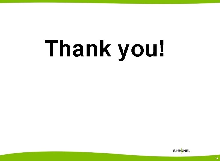 Thank you! 28 