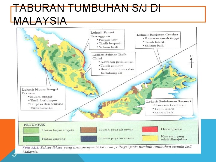 TABURAN TUMBUHAN S/J DI MALAYSIA 21 2 0 /2 2 1 3/ DISEDIAKAN OLEH