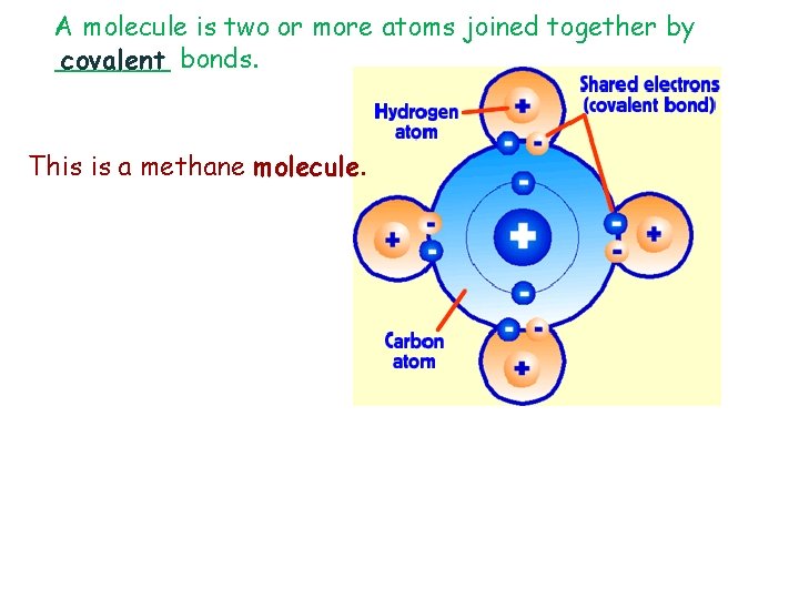 A molecule is two or more atoms joined together by _______ covalent bonds. This