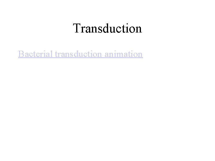 Transduction Bacterial transduction animation 