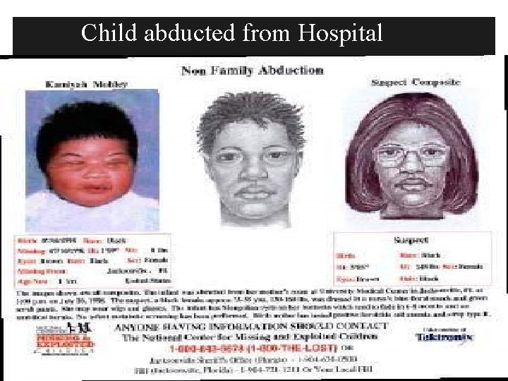 Child abducted from Hospital 65 