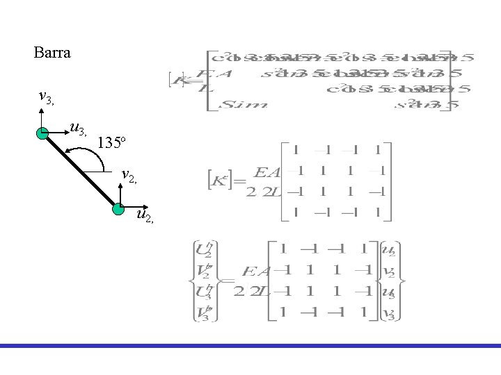 Barra v 3, u 3, 135 v 2, u 2, Barra v 3, u 3, 135 v 2, u 2,