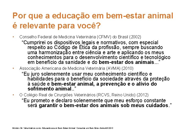 Por que a educação em bem-estar animal é relevante para você? • Conselho Federal