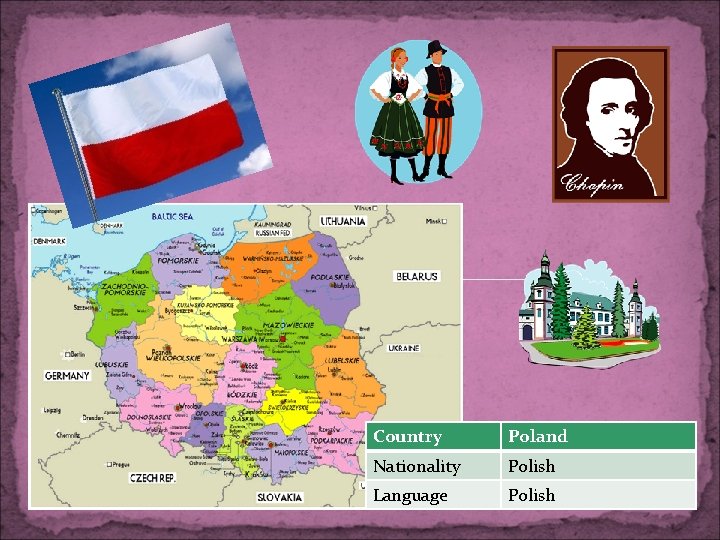 Country Poland Nationality Polish Language Polish 
