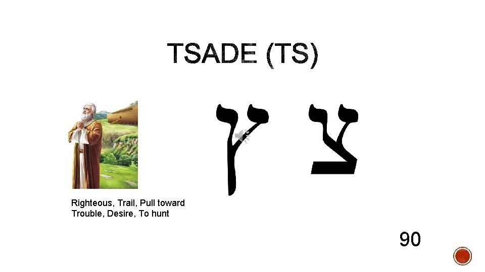 Righteous, Trail, Pull toward Trouble, Desire, To hunt 90 