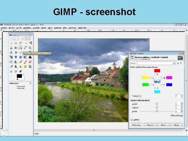 GIMP - screenshot 