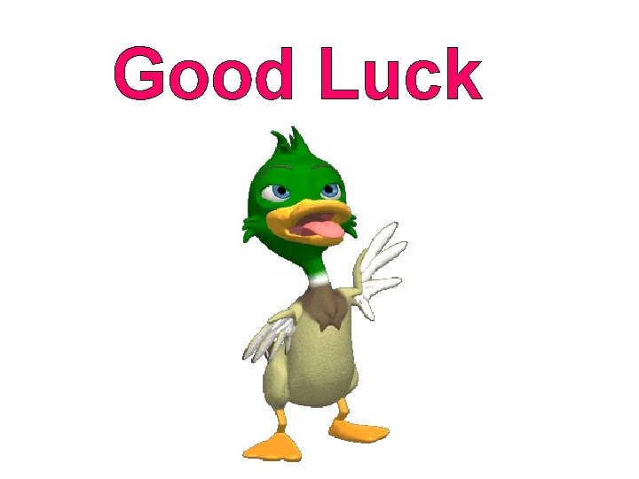 Good Luck 