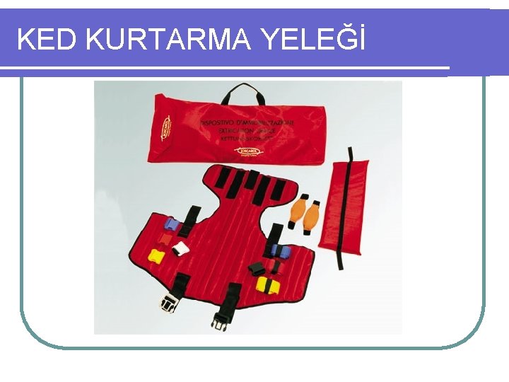 KED KURTARMA YELEĞİ 