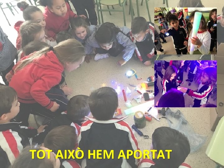 TOT AIXÒ HEM APORTAT 