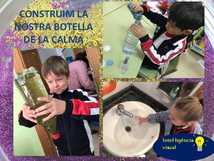 CONSTRUIM LA NOSTRA BOTELLA DE LA CALMA Intel·ligència visual 