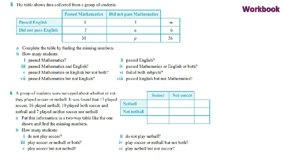 Workbook 