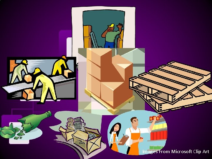 Inbound Truck Dock Prep LP Pallet receive Eaches stowing Images From Microsoft Clip Art