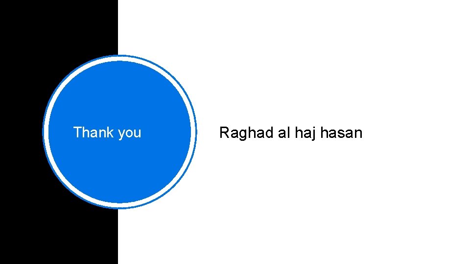 Thank you Raghad al haj hasan 