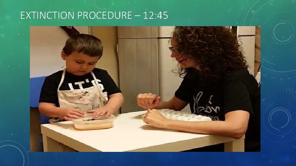 EXTINCTION PROCEDURE – 12: 45 