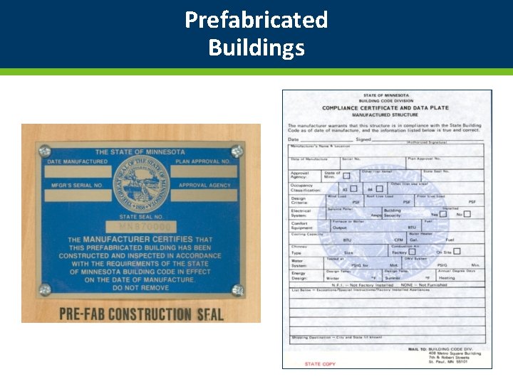 Prefabricated Buildings 