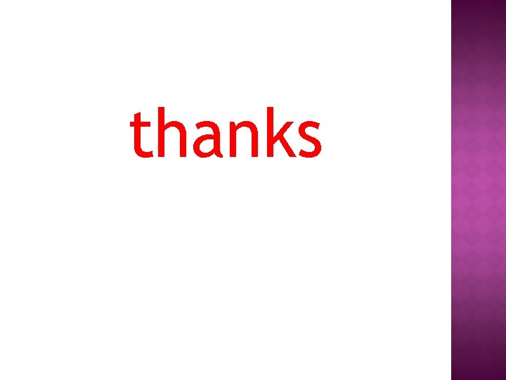 thanks 
