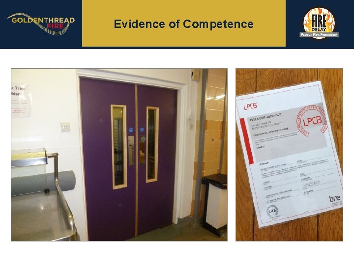 Evidence of Competence 