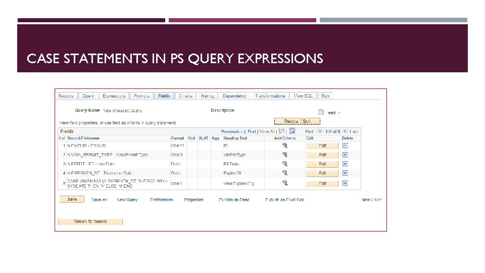 CASE STATEMENTS IN PS QUERY EXPRESSIONS 