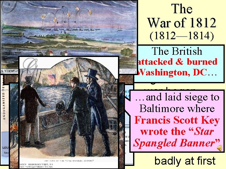 The War of 1812 (1812— 1814) The. U. S. British ■ The was attacked