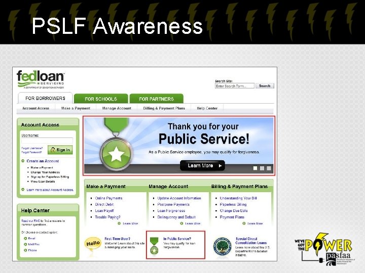 PSLF Awareness 