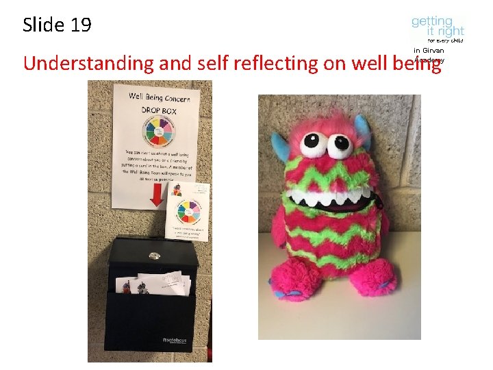 Slide 19 in Girvan Academy Understanding and self reflecting on well being 