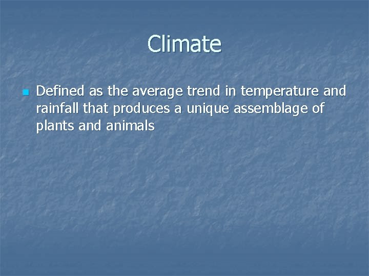 Environmental Science Toward a Sustainable Future The Atmosphere