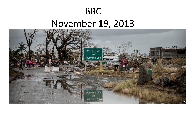 BBC November 19, 2013 