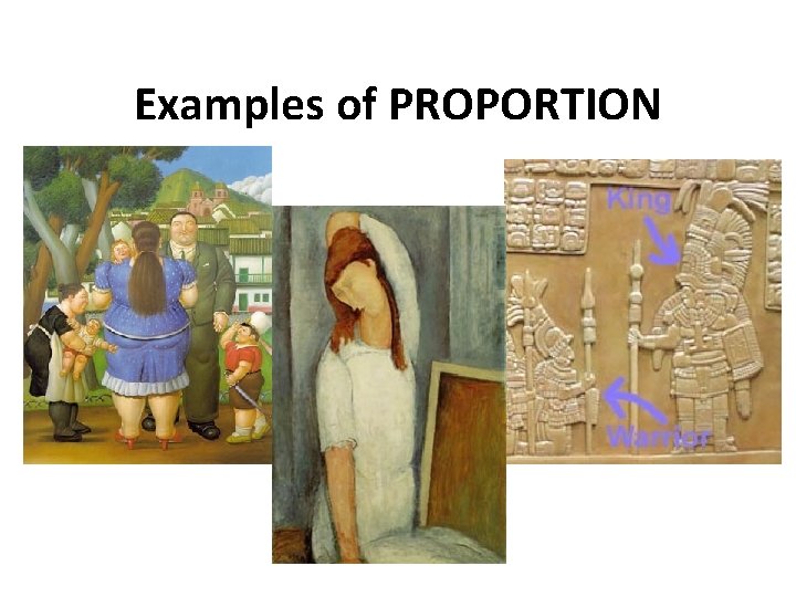 Examples of PROPORTION 