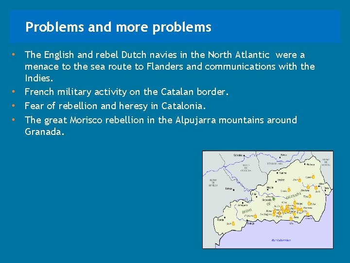 Problems and more problems • The English and rebel Dutch navies in the North