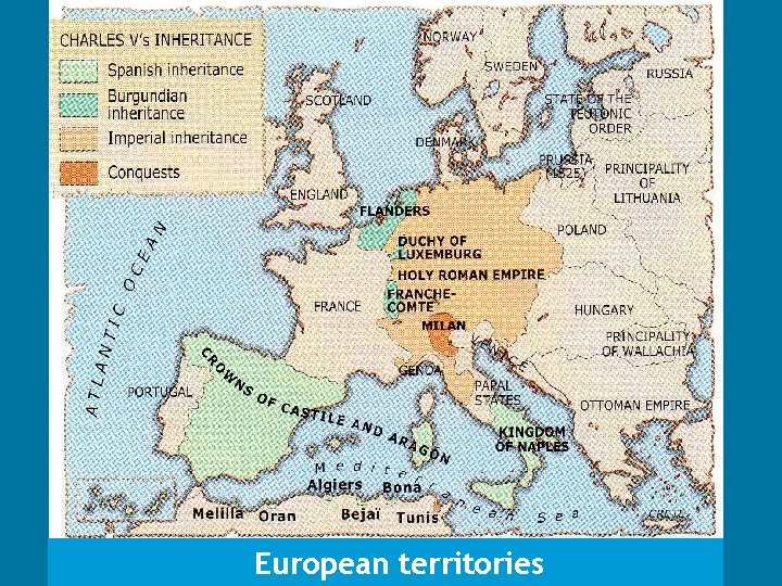 European territories 