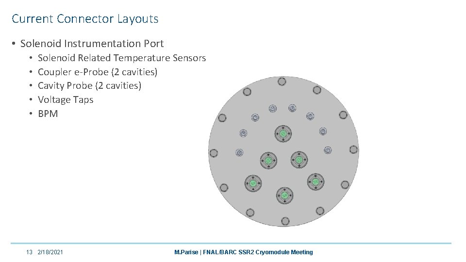 Current Connector Layouts • Solenoid Instrumentation Port • • • Solenoid Related Temperature Sensors