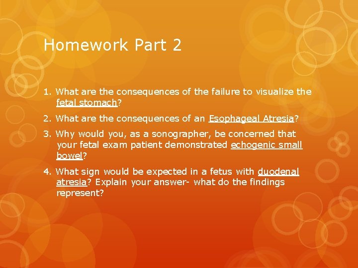 Homework Part 2 1. What are the consequences of the failure to visualize the