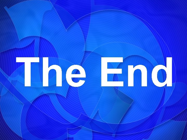 The End 