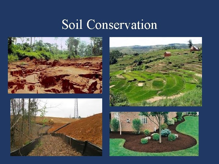 Soil Conservation 