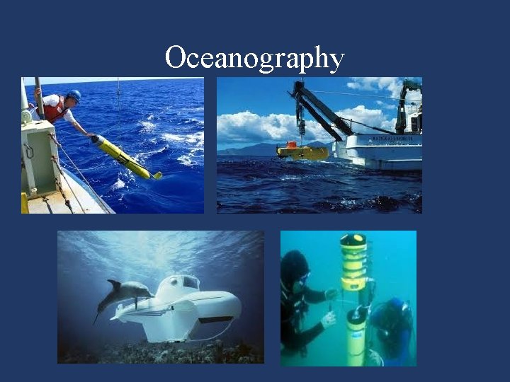 Oceanography 
