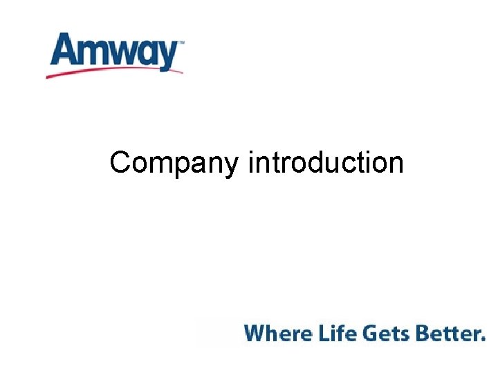 Company introduction 
