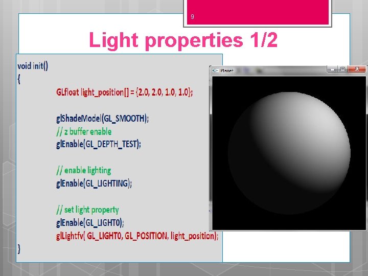 9 Light properties 1/2 