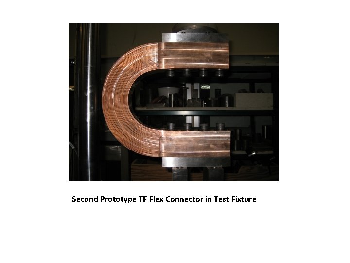 Second Prototype TF Flex Connector in Test Fixture 