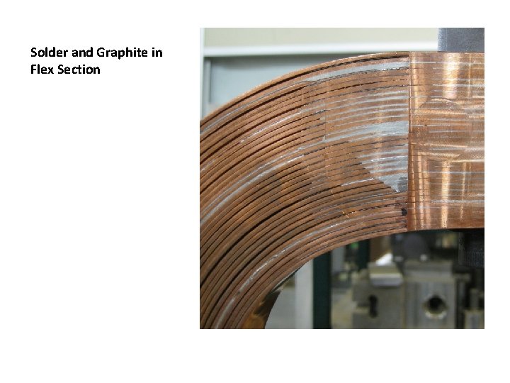 Solder and Graphite in Flex Section 