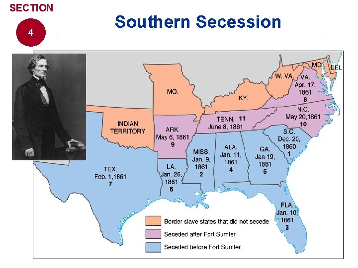 SECTION 4 Southern Secession 