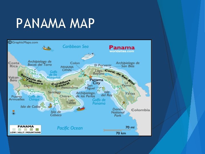 PANAMA MAP 
