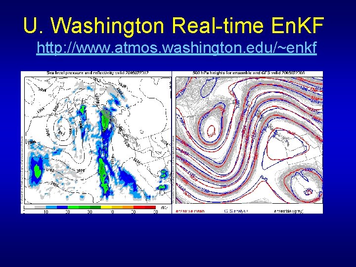 U. Washington Real-time En. KF http: //www. atmos. washington. edu/~enkf 