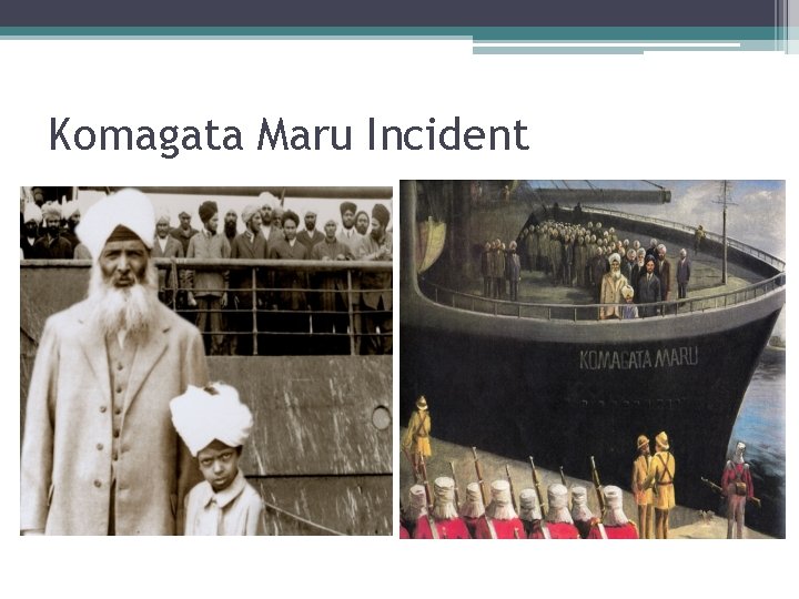 Komagata Maru Incident 