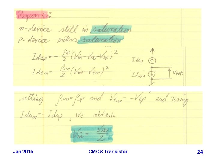 Jan 2015 CMOS Transistor 24 