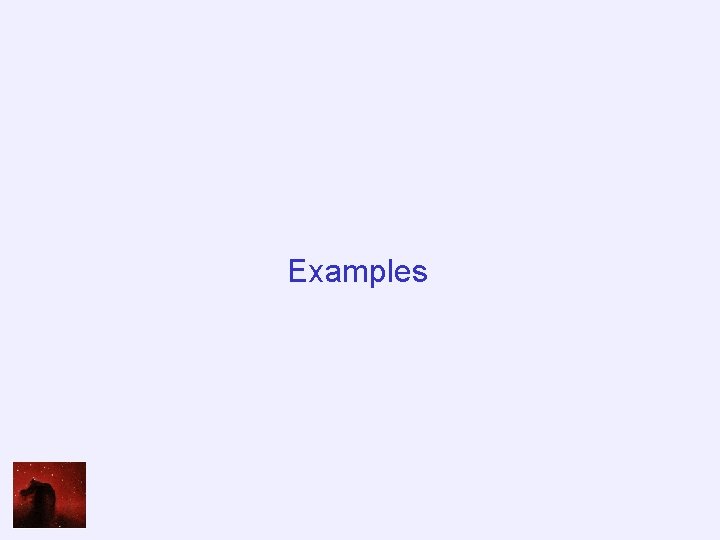 Examples 