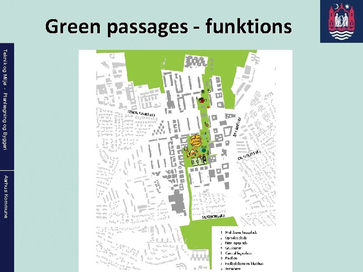 Green passages - funktions Teknik og Miljø - Planlægning og Byggeri Aarhus Kommune 