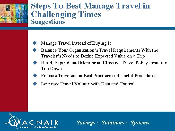 Steps To Best Manage Travel in Challenging Times Suggestions u Manage Travel Instead of